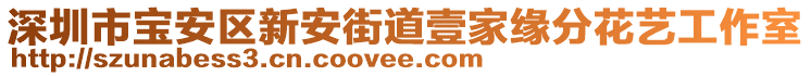 深圳市寶安區(qū)新安街道壹家緣分花藝工作室