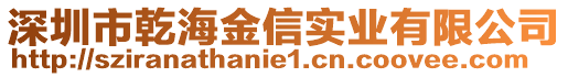 深圳市乾海金信實業有限公司