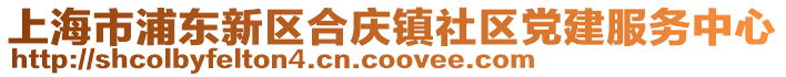 上海市浦東新區合慶鎮社區黨建服務中心