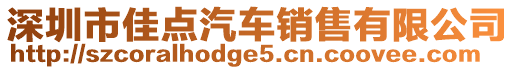 深圳市佳點汽車銷售有限公司