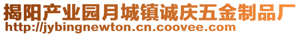 揭陽產業園月城鎮誠慶五金制品廠