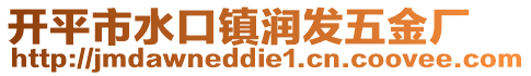 開平市水口鎮(zhèn)潤(rùn)發(fā)五金廠