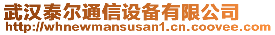 武漢泰爾通信設(shè)備有限公司