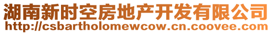 湖南新時空房地產開發有限公司
