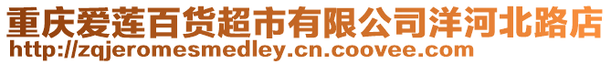 重慶愛蓮百貨超市有限公司洋河北路店