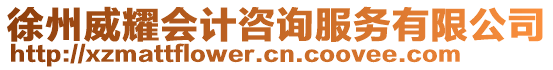 徐州威耀會(huì)計(jì)咨詢服務(wù)有限公司