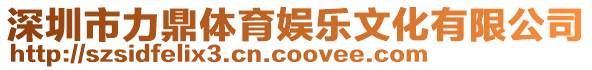 深圳市力鼎體育娛樂文化有限公司