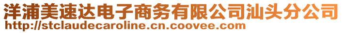 洋浦美速達電子商務有限公司汕頭分公司