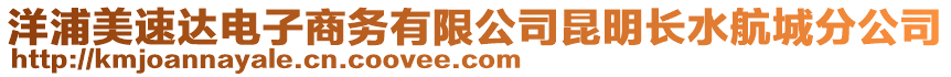 洋浦美速達(dá)電子商務(wù)有限公司昆明長水航城分公司