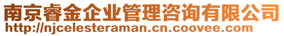 南京睿金企業管理咨詢有限公司
