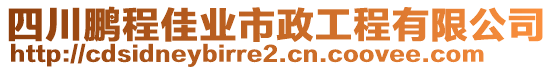 四川鵬程佳業(yè)市政工程有限公司