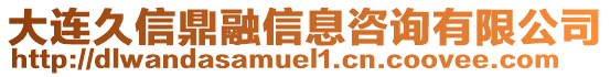 大連久信鼎融信息咨詢有限公司