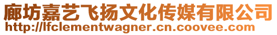 廊坊嘉藝飛揚文化傳媒有限公司