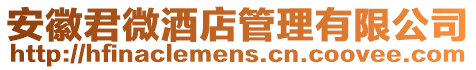 安徽君微酒店管理有限公司