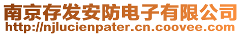 南京存發(fā)安防電子有限公司