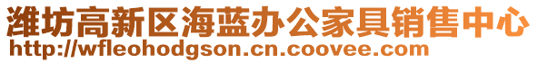 濰坊高新區(qū)海藍(lán)辦公家具銷售中心