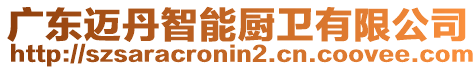 廣東邁丹智能廚衛(wèi)有限公司