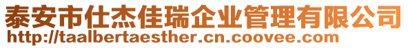 泰安市仕杰佳瑞企業(yè)管理有限公司