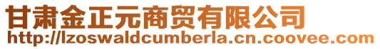 甘肅金正元商貿有限公司