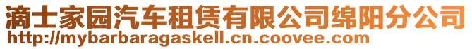 滴士家园汽车租赁有限公司绵阳分公司