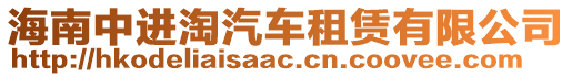 海南中進淘汽車租賃有限公司