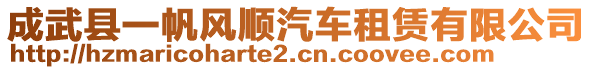 成武县一帆风顺汽车租赁有限公司