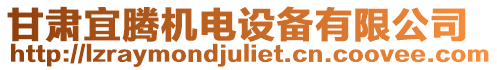 甘肅宜騰機(jī)電設(shè)備有限公司