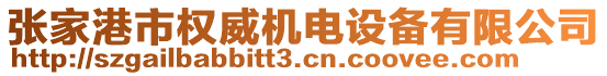 張家港市權(quán)威機(jī)電設(shè)備有限公司