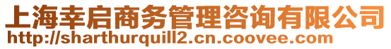 上海幸啟商務(wù)管理咨詢有限公司