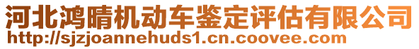 河北鴻晴機動車鑒定評估有限公司