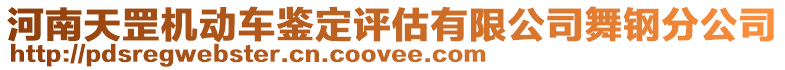 河南天罡機動車鑒定評估有限公司舞鋼分公司