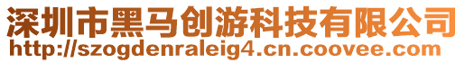 深圳市黑馬創(chuàng)游科技有限公司