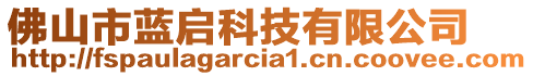 佛山市藍(lán)啟科技有限公司