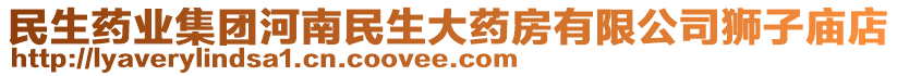 民生藥業(yè)集團(tuán)河南民生大藥房有限公司獅子廟店