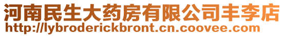 河南民生大藥房有限公司豐李店