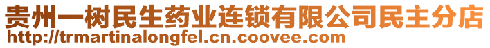 貴州一樹(shù)民生藥業(yè)連鎖有限公司民主分店