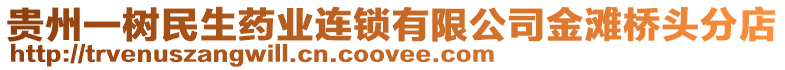 貴州一樹民生藥業連鎖有限公司金灘橋頭分店