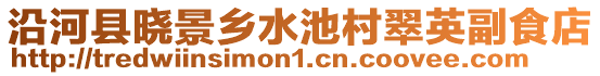 沿河縣曉景鄉水池村翠英副食店