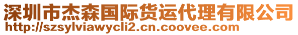 深圳市杰森国际货运代理有限公司