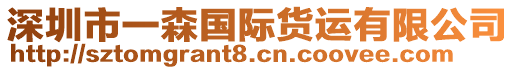 深圳市一森國際貨運有限公司