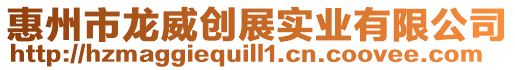 惠州市龍威創展實業有限公司