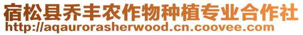 宿松縣喬豐農(nóng)作物種植專(zhuān)業(yè)合作社