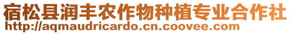 宿松縣潤豐農作物種植專業合作社