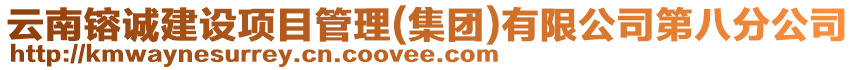 云南镕誠建設項目管理(集團)有限公司第八分公司