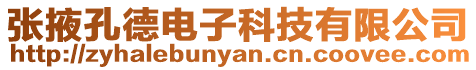 張掖孔德電子科技有限公司