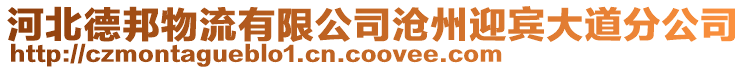 河北德邦物流有限公司滄州迎賓大道分公司