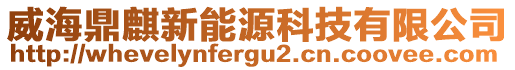 威海鼎麒新能源科技有限公司