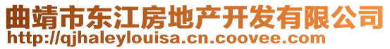 曲靖市東江房地產(chǎn)開發(fā)有限公司