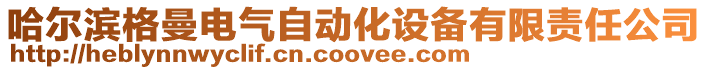 哈爾濱格曼電氣自動化設備有限責任公司
