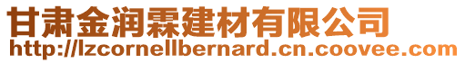 甘肅金潤霖建材有限公司